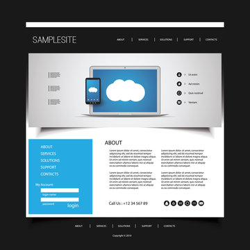 Website Design for Your Business with Electronic Devices
