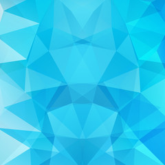 Abstract polygonal vector background. Colorful geometric vector illustration. Creative design template. Blue color.