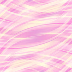 Abstract background with smooth lines. Pink, white colors. Color waves, pattern, art, technology wallpaper, technology background. Vector illustration