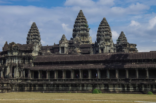 Angkor Wat - Khmer temple in Siem Reap province, Cambodia, South