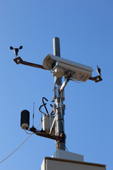 Video camera and weather sensors