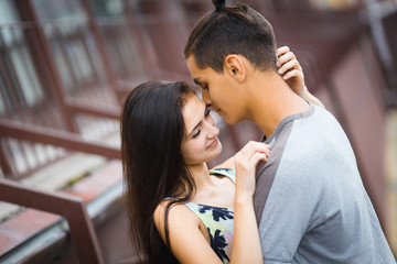 Young couple in love