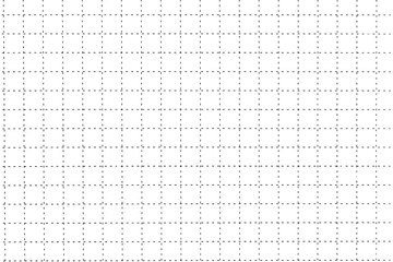 White Plastic Board With Dotted Line Like As Graph Paper