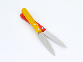 two kitchen knives
