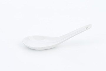 Porcelain appetizer spoon