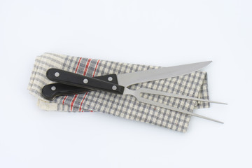 carving knife and fork