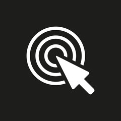 Aim   - vector icon.