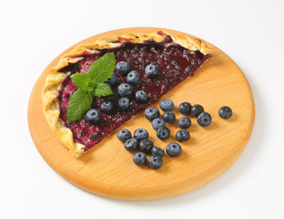 Blueberry tart