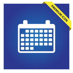 Calendar month sign icon