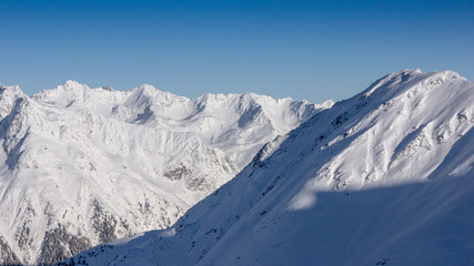 Obraz premium Austrian Alps in Winter