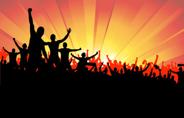 Fototapeta premium Advertising banner for any festive event