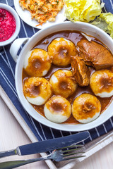 Tasty homemade dinner.