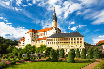 Weesenstein Castle near Dresden, beautiful view, Saxony, Germany