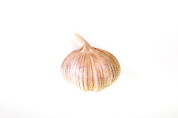 The head of garlic from the flu