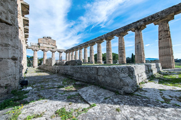 Temple of Paestum - Salerno - italy