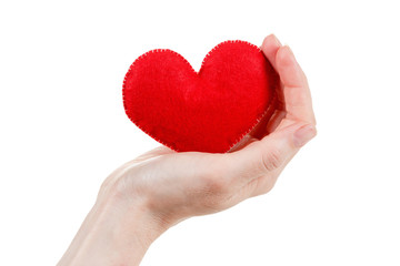 Fototapeta premium Health insurance or love concept