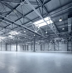 Photo sur Plexiglas Bâtiment industriel Modern empty storehouse