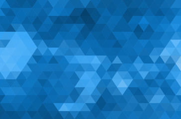 Obraz premium Triangle design template