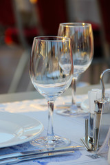 Cafe on the boat