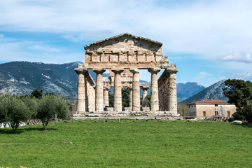 Temple of Paestum - Salerno - italy