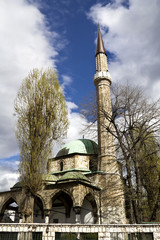 Fototapeta na wymiar Masjid in Bascarsija Sarajevo - Bosnia and Herzegovina
