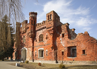 Kholm Gate of Brest-Litovsk fortres in Brest. Brest