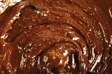 Chocolate as background