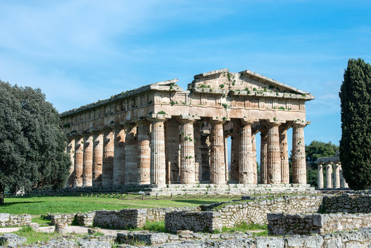 Temple of Paestum - Salerno - italy