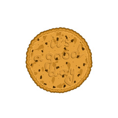cookies with hand-written label - have a good day