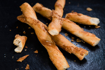 Portion of Pastry Sticks