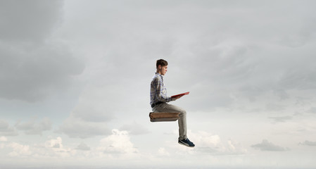 Books let you rise above the rest