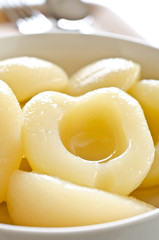 白桃のシロップ漬け