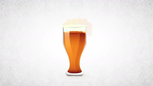 cold beer design, Video Animation