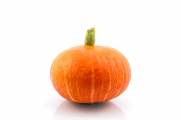 Fresh orange pumpkin.