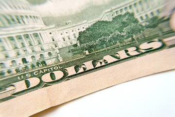 dollar banknote close-up closeup  macro