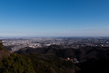 Fototapeta premium 高尾山から見た風景