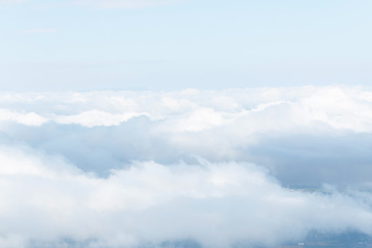 Sky with fluffy