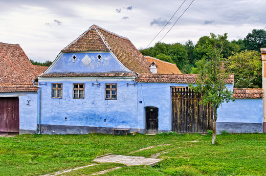 Traditional village in Romania