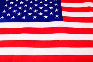 Fototapeta premium United States of America flag.