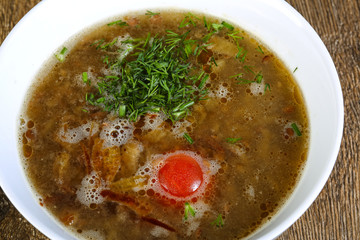 Minestrone soup