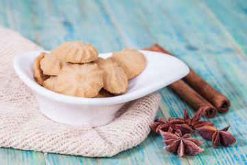 cookies on plate