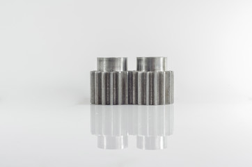 twin gear on isolated