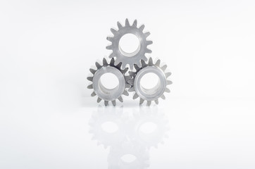 gears on isolated
