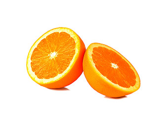 orange isolated on white background