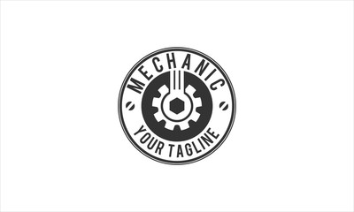 Grey Mechanic Emblem