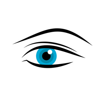 Eye illustration vector
