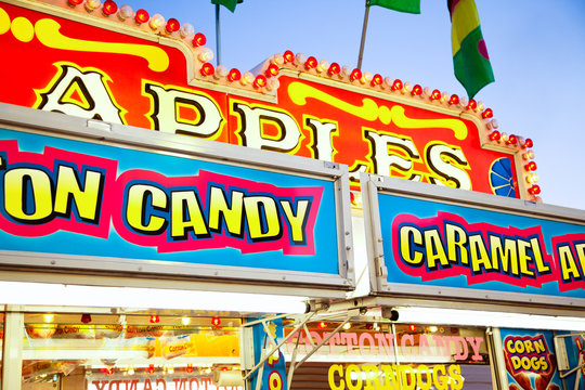 Carnival Concession Stand Signs