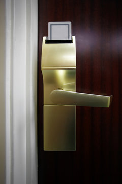Hotel Room Electronic Door Lock and Keycard