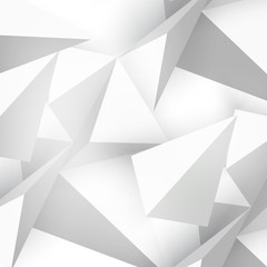 Vector Abstract geometric shape from gray. 