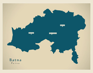 Modern Map - Batna DZ